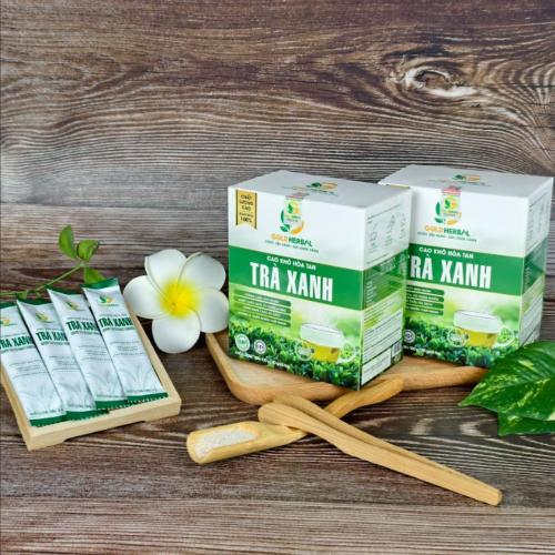 Cao Khô Hòa Tan Trà Xanh Gold Herbal (Hộp 20 gói x 5g)