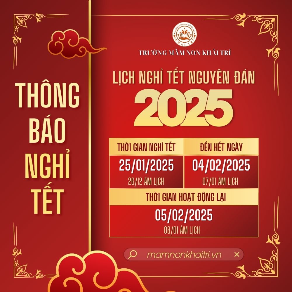 Lịch Nghỉ Tết Nguyên Đán 2025